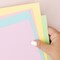 Colorbok 78lb Smooth Cardstock 12"X12" 30/Pkg-Pastel, 5 Colors/6 Each